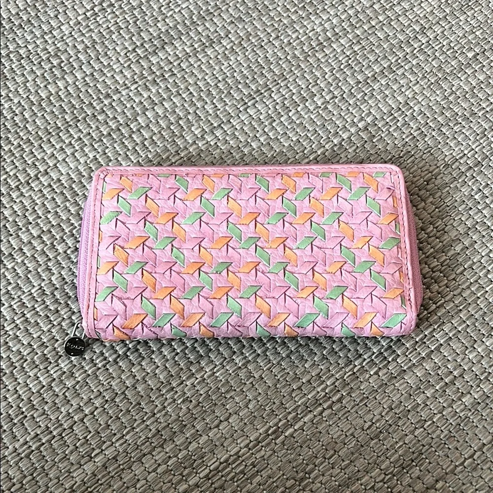 Rolfs Zip Round Leather Wallet